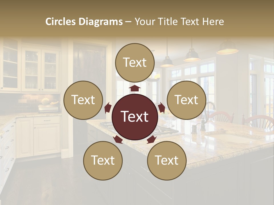 Room Residence Interior PowerPoint Template