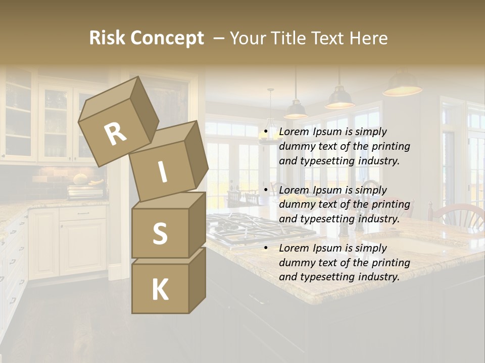 Room Residence Interior PowerPoint Template