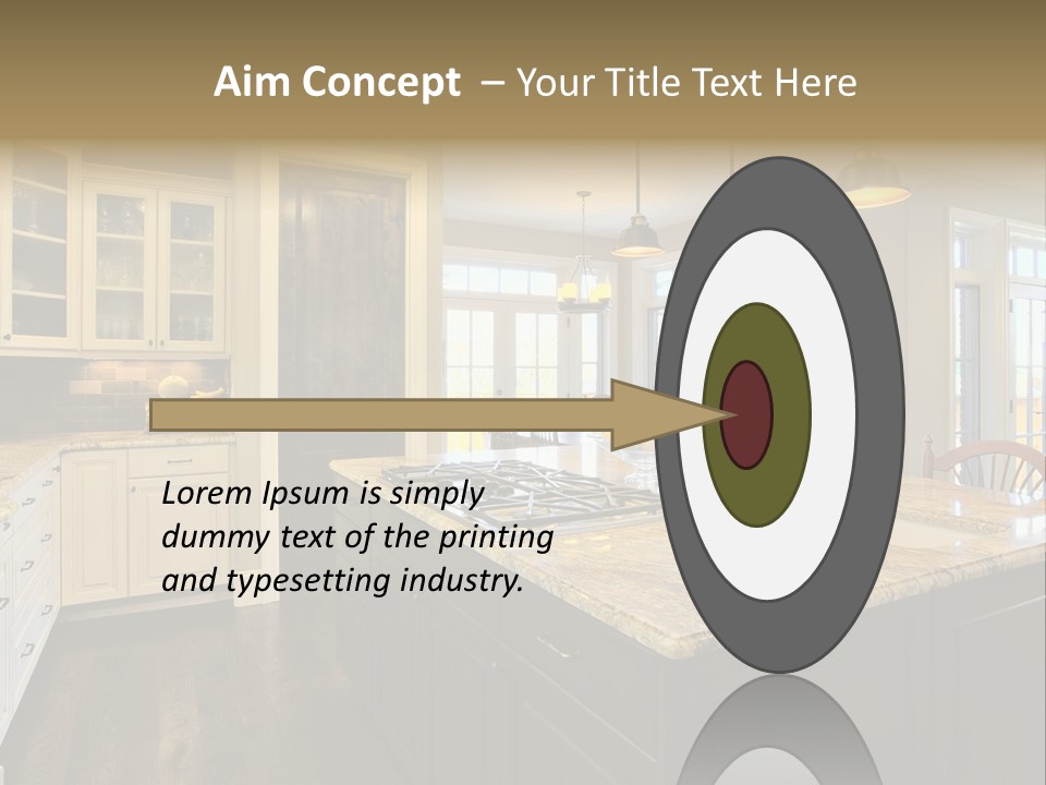 Room Residence Interior PowerPoint Template