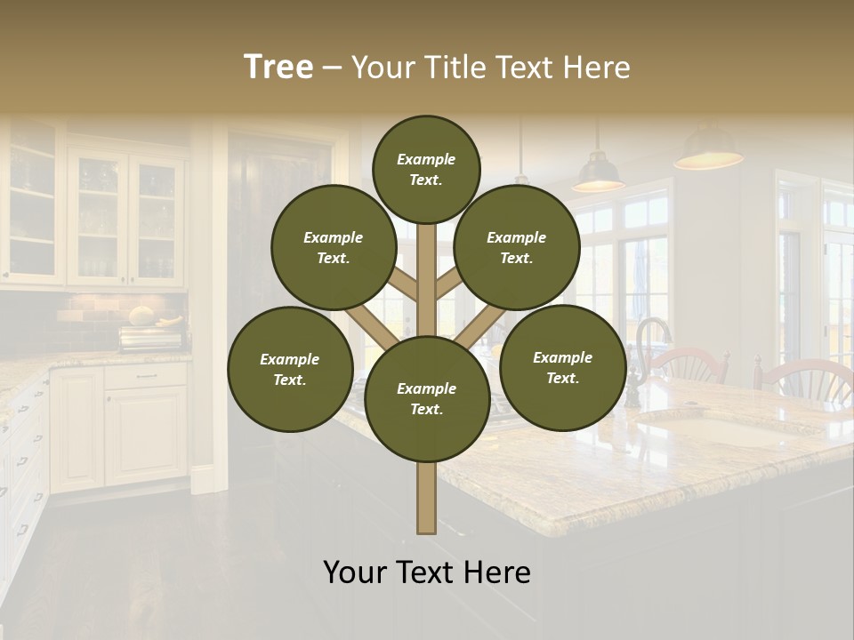 Room Residence Interior PowerPoint Template