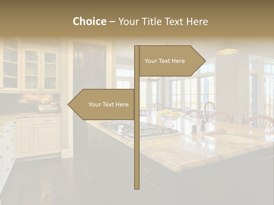 Room Residence Interior PowerPoint Template