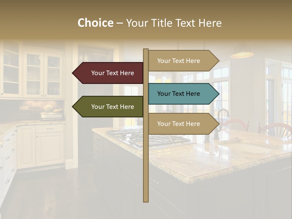 Room Residence Interior PowerPoint Template