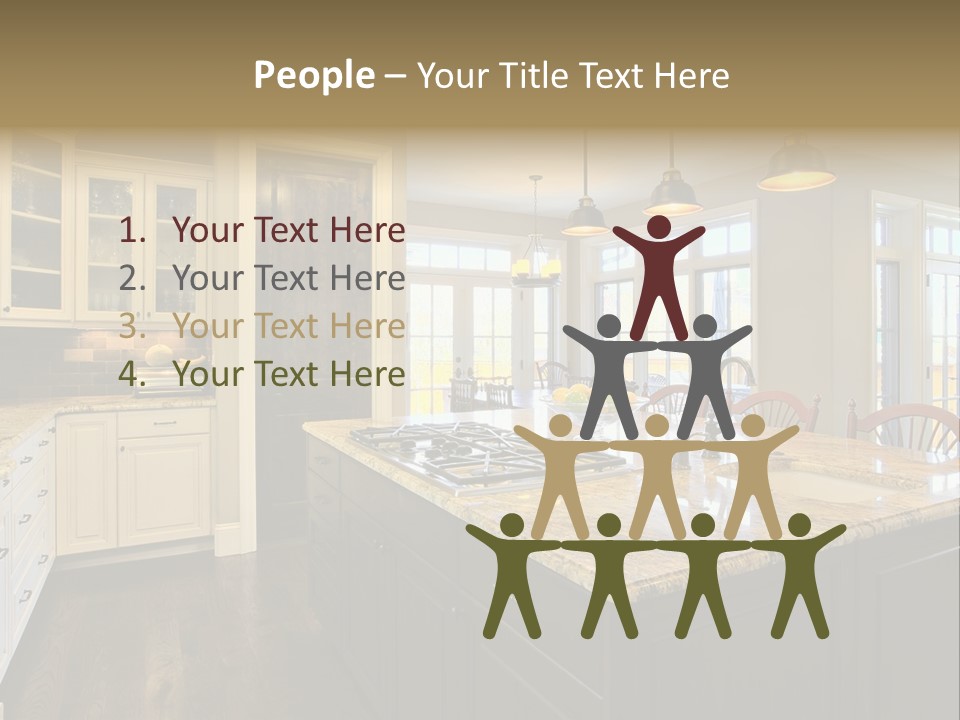 Room Residence Interior PowerPoint Template