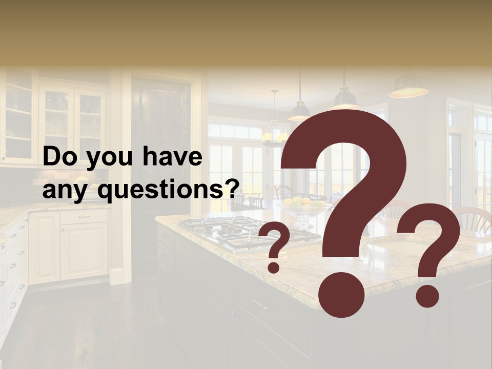 Room Residence Interior PowerPoint Template