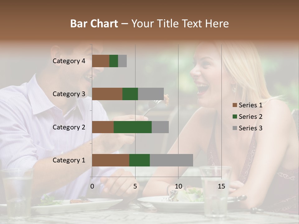Woman Beautiful Man PowerPoint Template