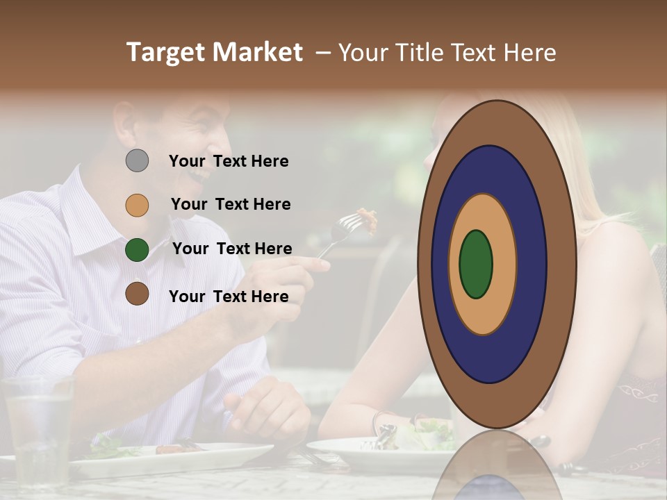 Woman Beautiful Man PowerPoint Template