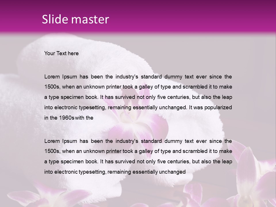 Cream Dermatology Treatments PowerPoint Template