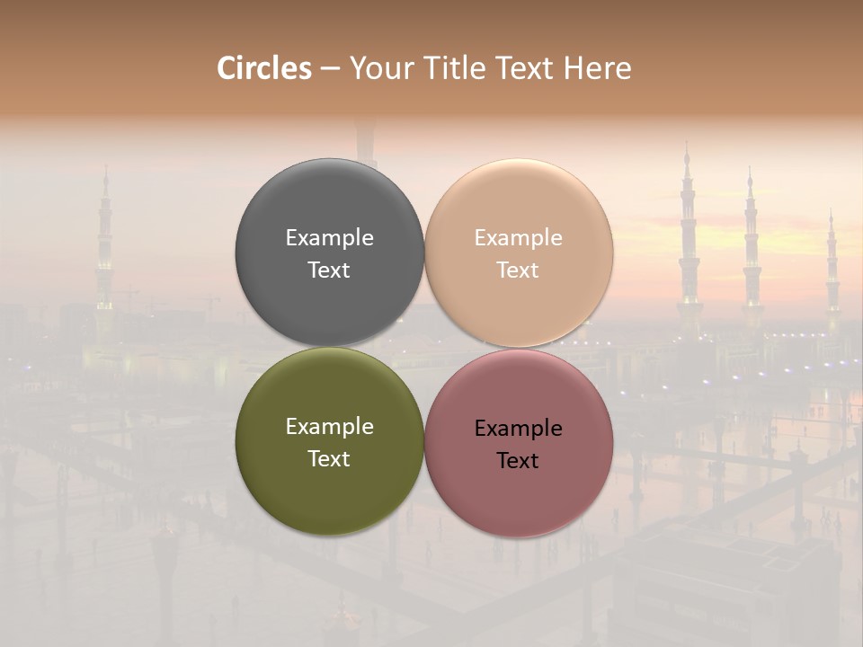 Hajj Arabia Prophet PowerPoint Template