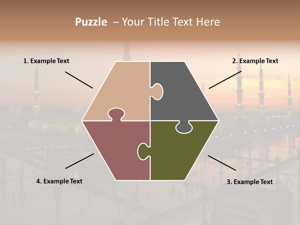 Hajj Arabia Prophet PowerPoint Template