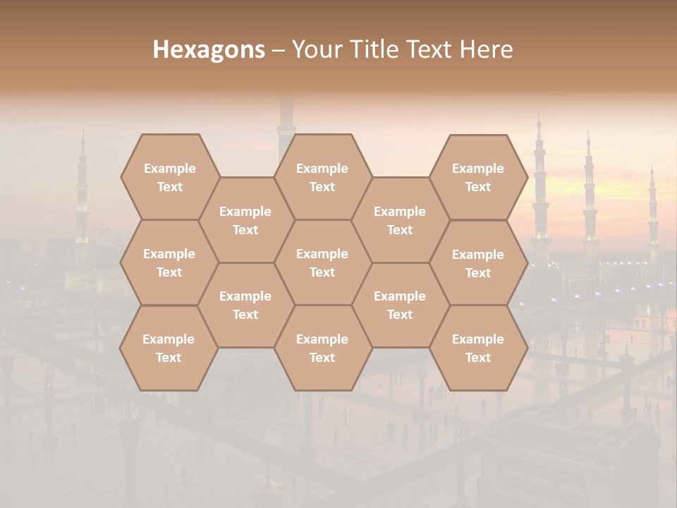 Hajj Arabia Prophet PowerPoint Template