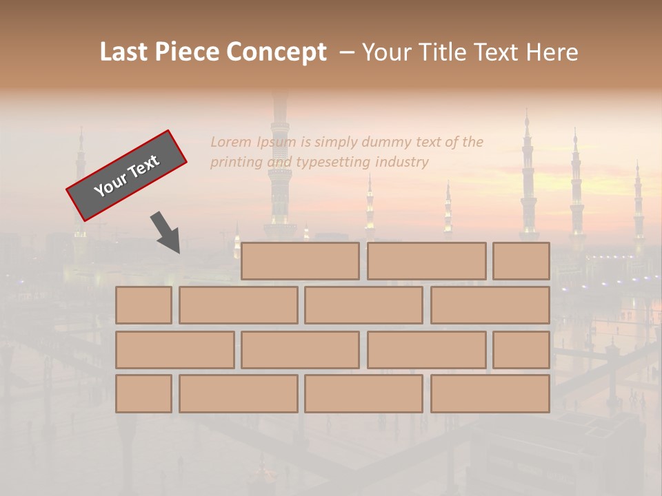 Hajj Arabia Prophet PowerPoint Template