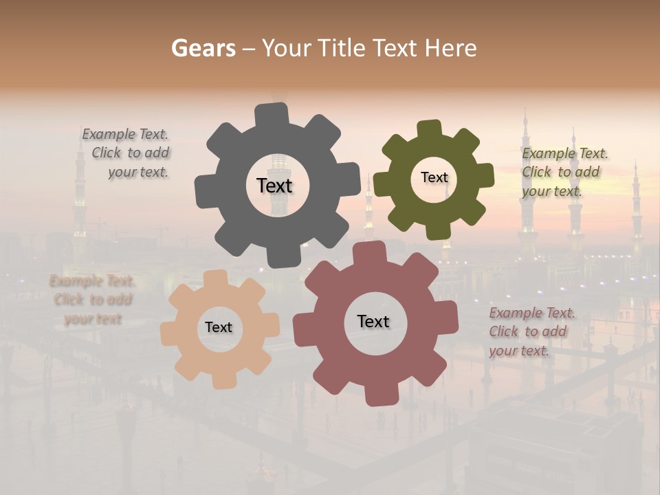 Hajj Arabia Prophet PowerPoint Template