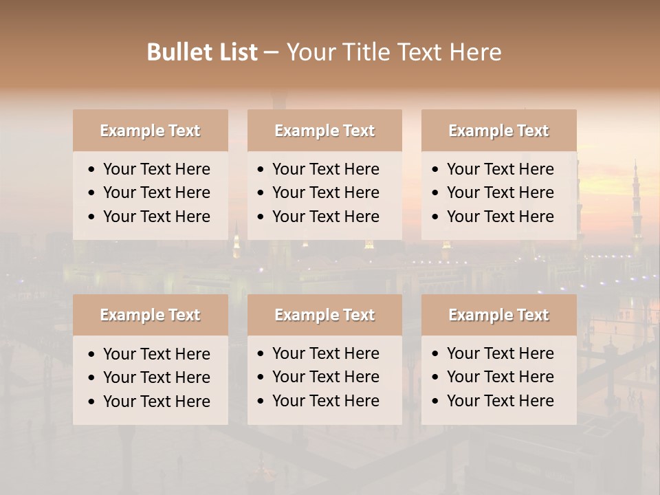 Hajj Arabia Prophet PowerPoint Template