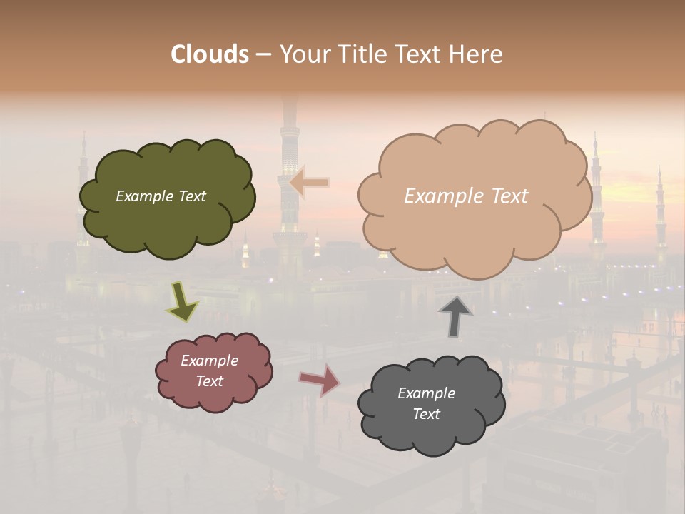 Hajj Arabia Prophet PowerPoint Template