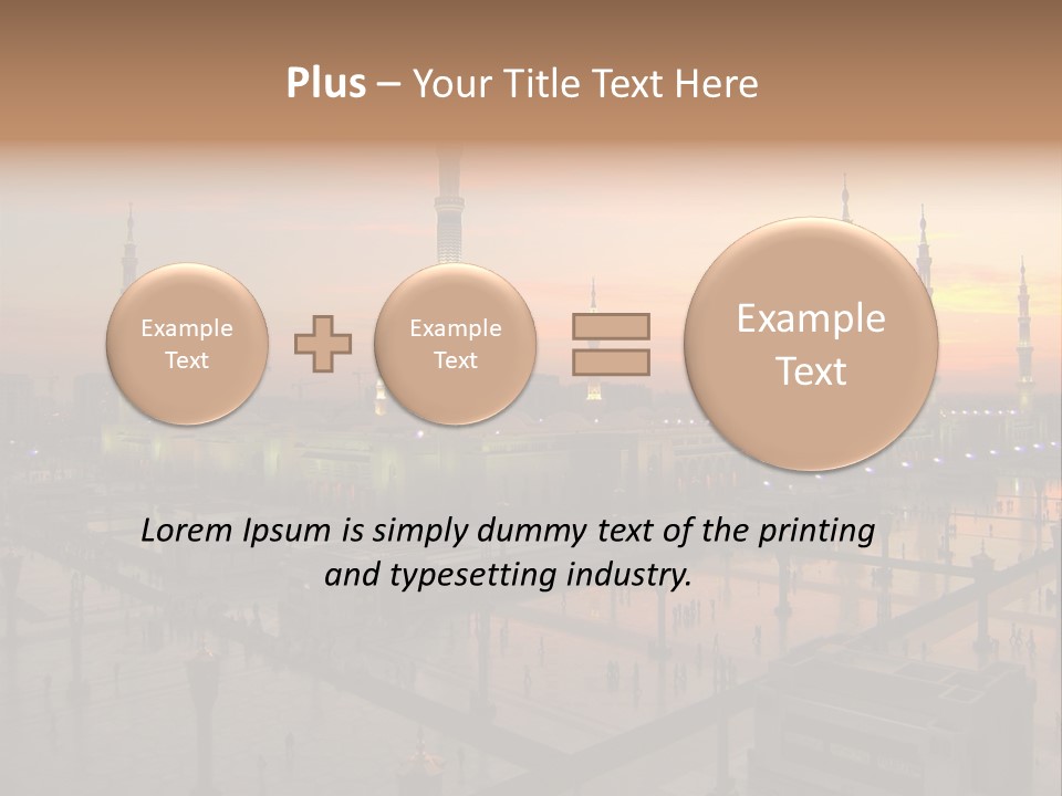 Hajj Arabia Prophet PowerPoint Template