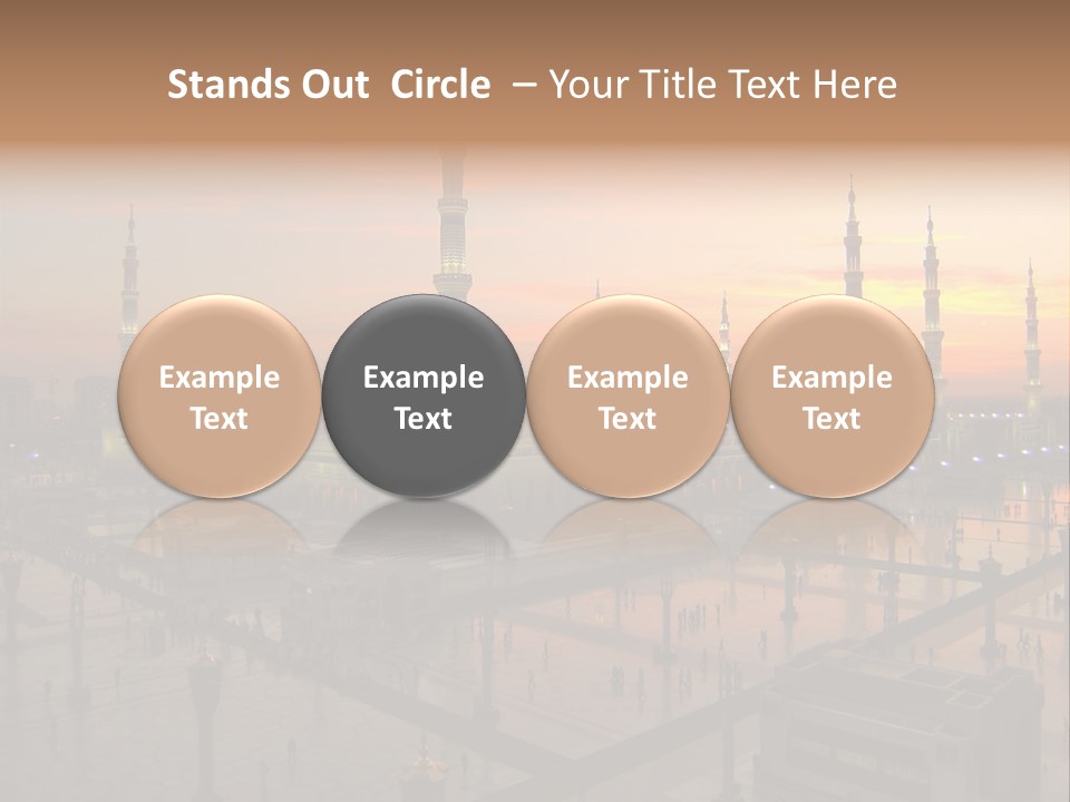 Hajj Arabia Prophet PowerPoint Template
