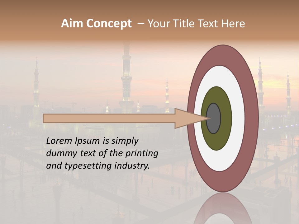 Hajj Arabia Prophet PowerPoint Template