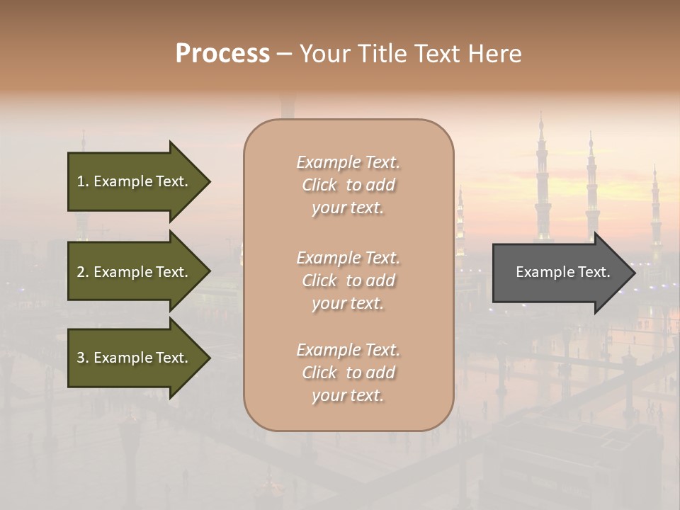 Hajj Arabia Prophet PowerPoint Template
