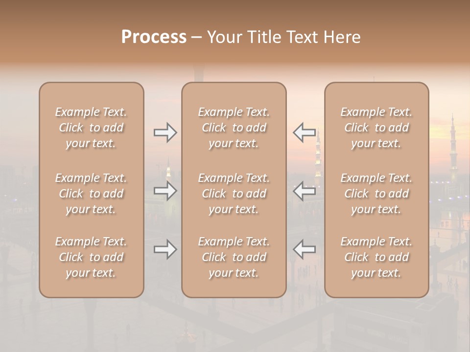 Hajj Arabia Prophet PowerPoint Template
