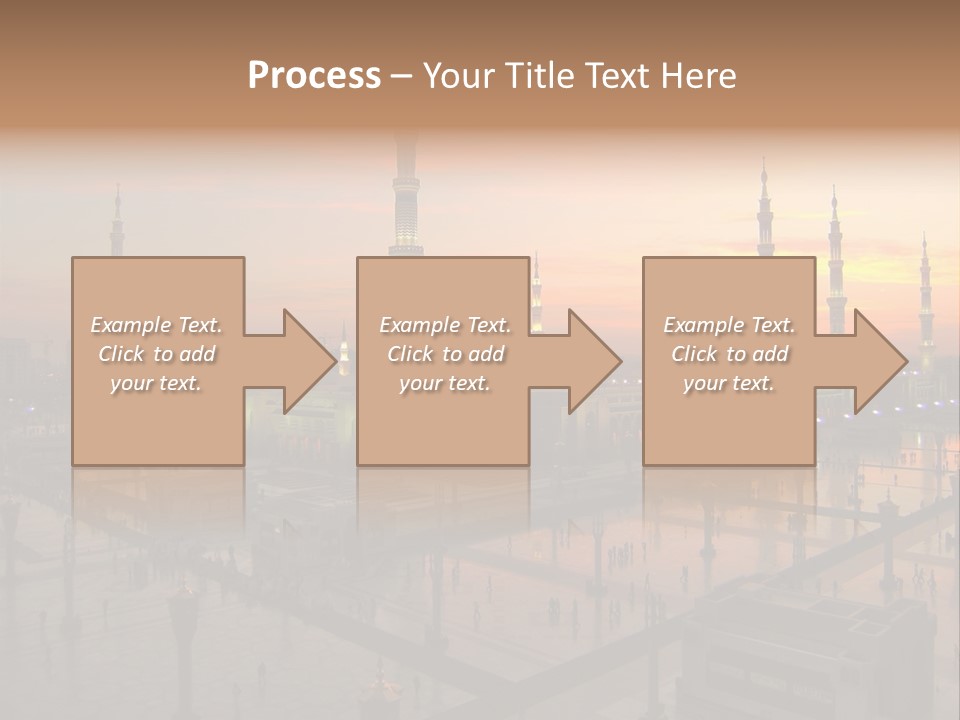 Hajj Arabia Prophet PowerPoint Template