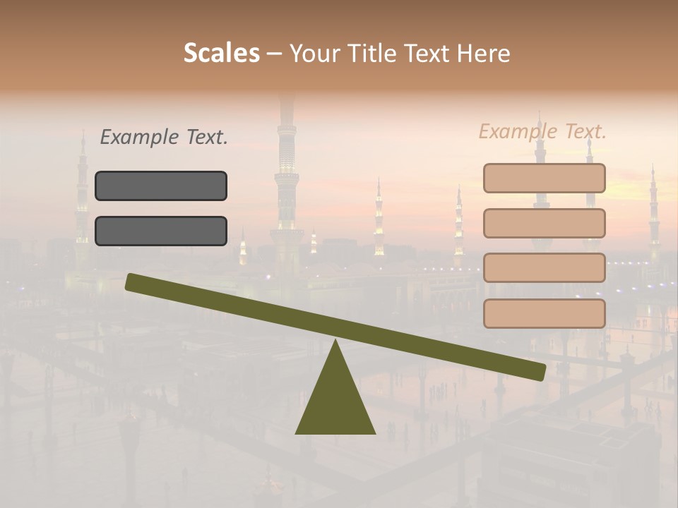 Hajj Arabia Prophet PowerPoint Template
