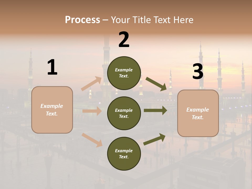 Hajj Arabia Prophet PowerPoint Template