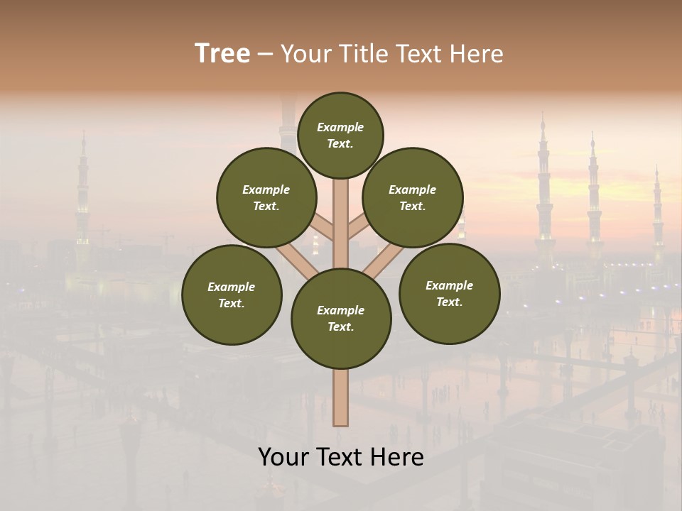 Hajj Arabia Prophet PowerPoint Template