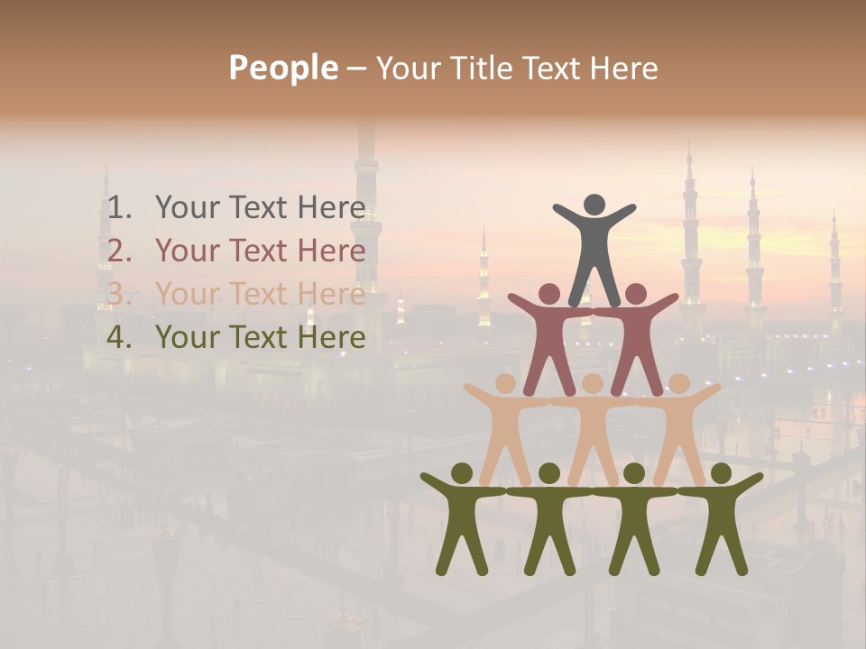 Hajj Arabia Prophet PowerPoint Template