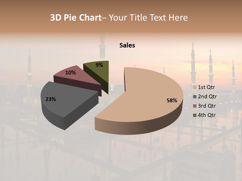Hajj Arabia Prophet PowerPoint Template