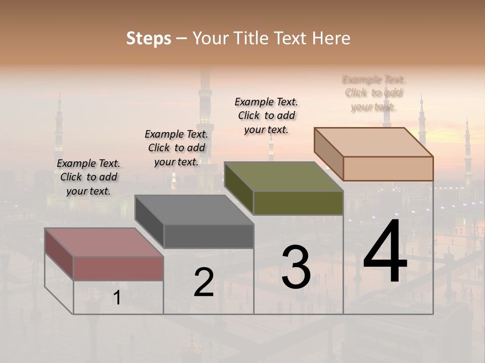 Hajj Arabia Prophet PowerPoint Template