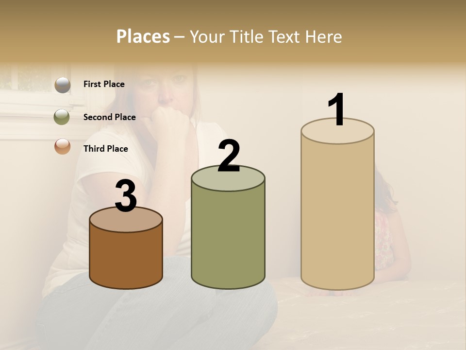 Sad Poverty Lifestyle PowerPoint Template