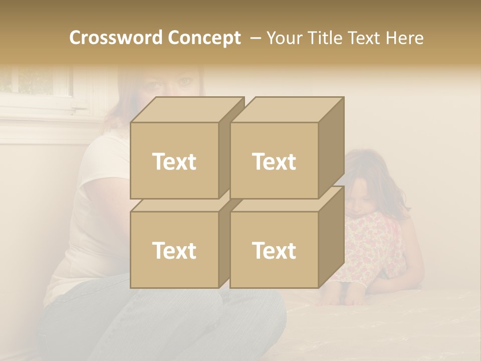 Sad Poverty Lifestyle PowerPoint Template