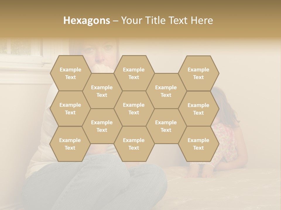 Sad Poverty Lifestyle PowerPoint Template