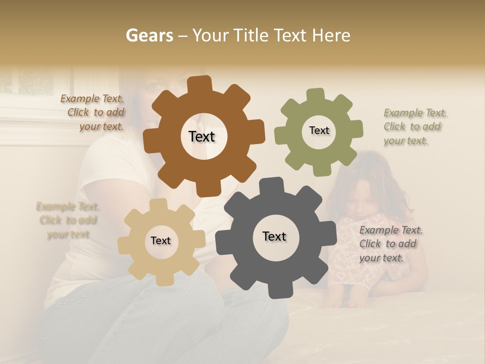 Sad Poverty Lifestyle PowerPoint Template