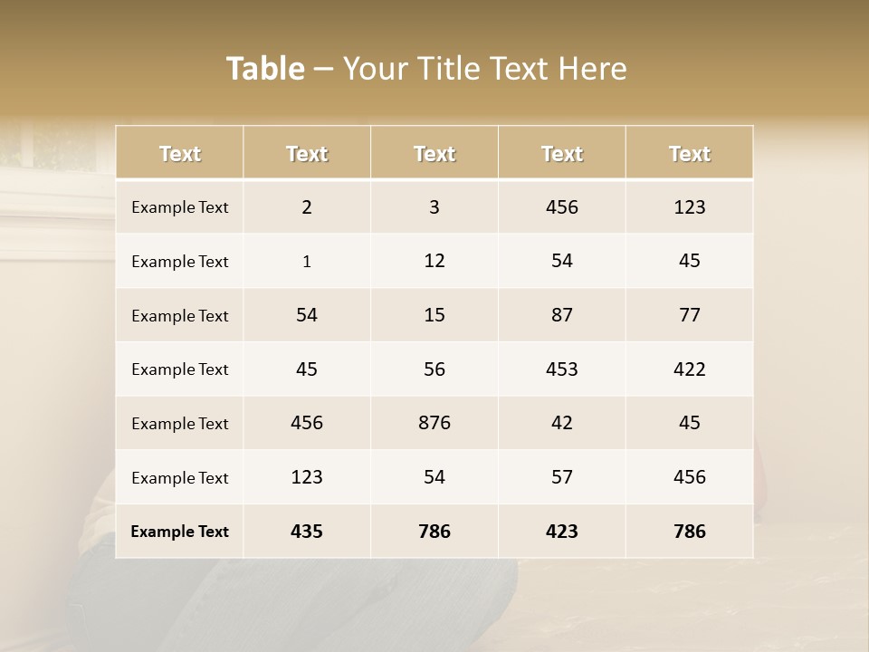 Sad Poverty Lifestyle PowerPoint Template