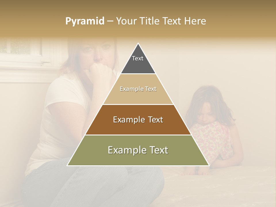 Sad Poverty Lifestyle PowerPoint Template