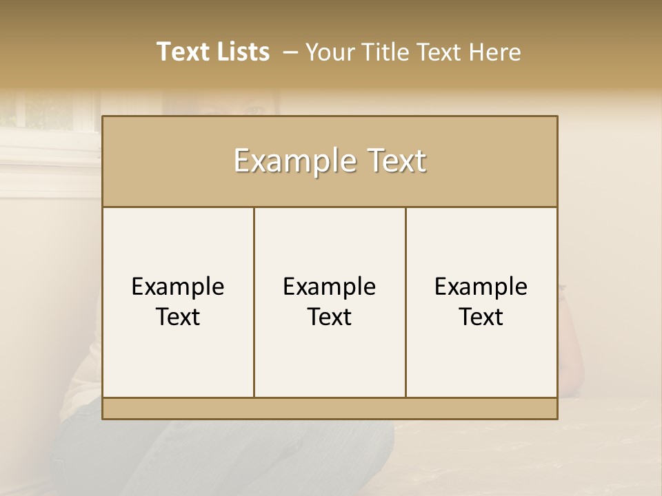 Sad Poverty Lifestyle PowerPoint Template
