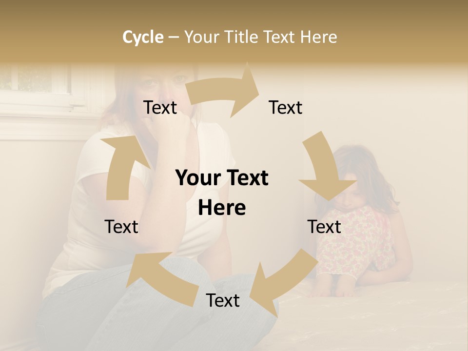 Sad Poverty Lifestyle PowerPoint Template