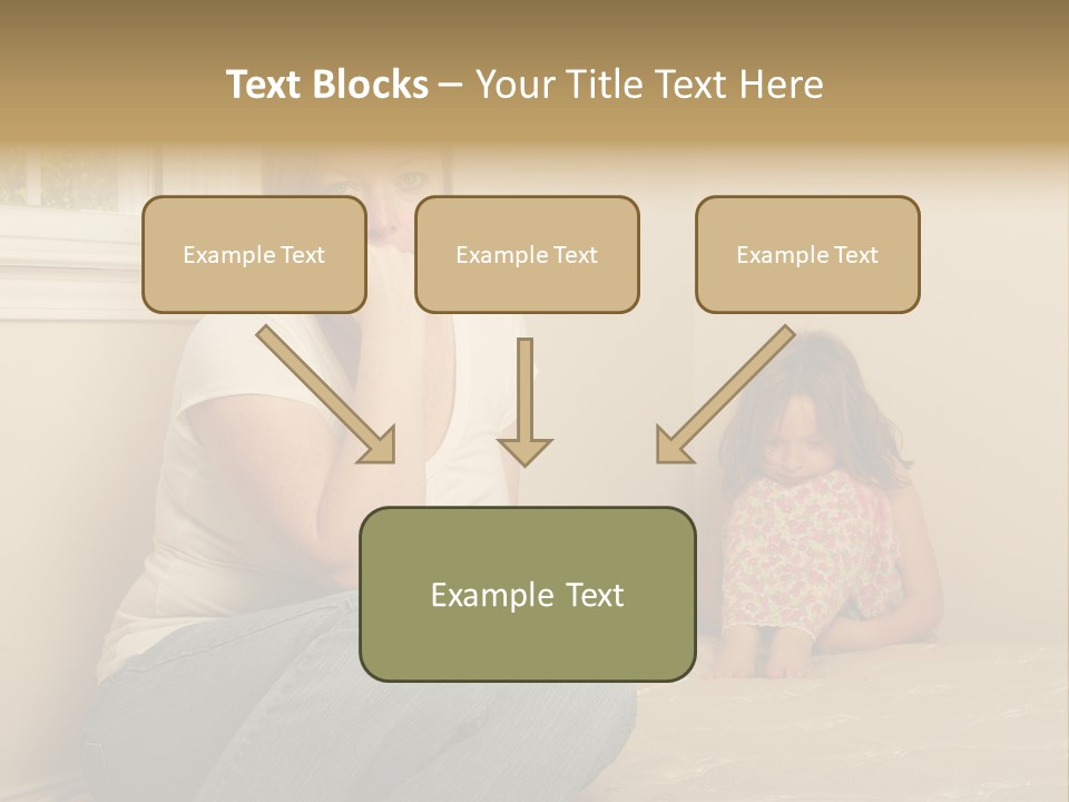 Sad Poverty Lifestyle PowerPoint Template