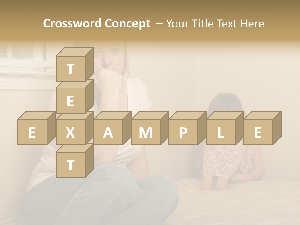 Sad Poverty Lifestyle PowerPoint Template