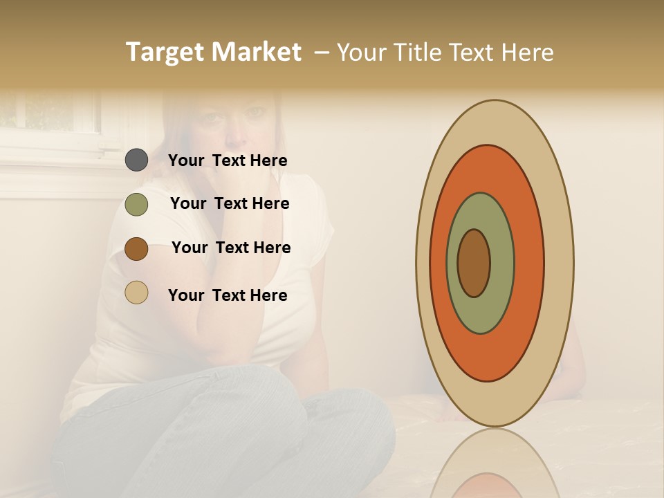 Sad Poverty Lifestyle PowerPoint Template