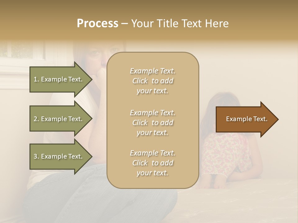 Sad Poverty Lifestyle PowerPoint Template