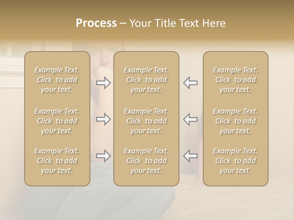 Sad Poverty Lifestyle PowerPoint Template