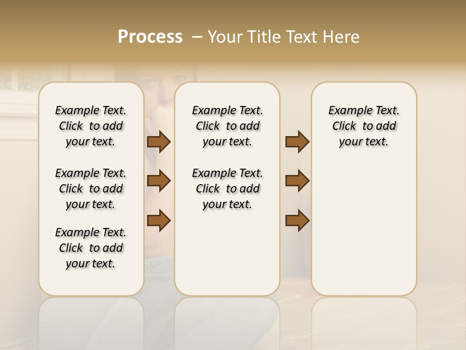 Sad Poverty Lifestyle PowerPoint Template