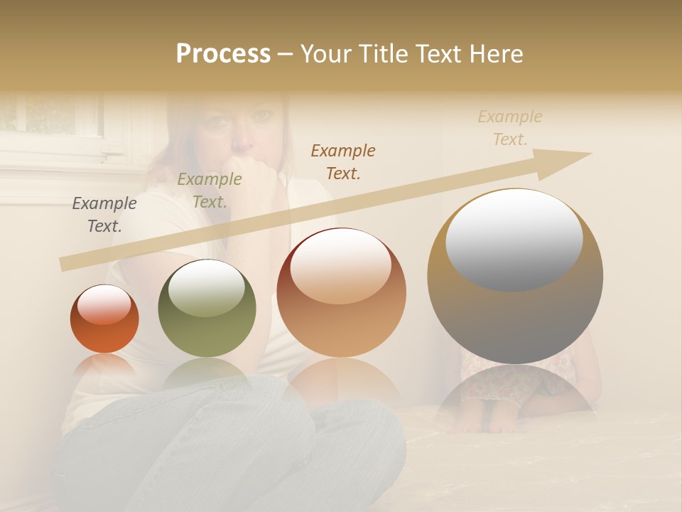 Sad Poverty Lifestyle PowerPoint Template