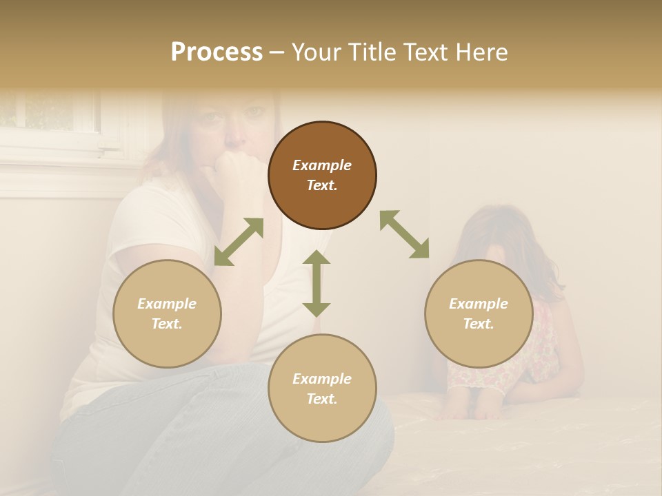 Sad Poverty Lifestyle PowerPoint Template