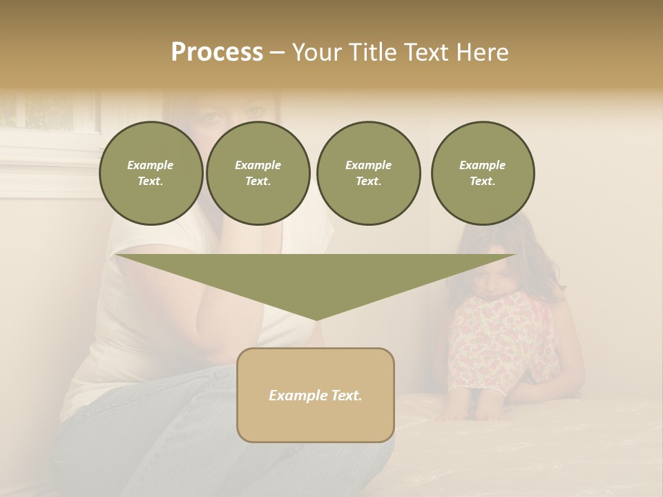 Sad Poverty Lifestyle PowerPoint Template