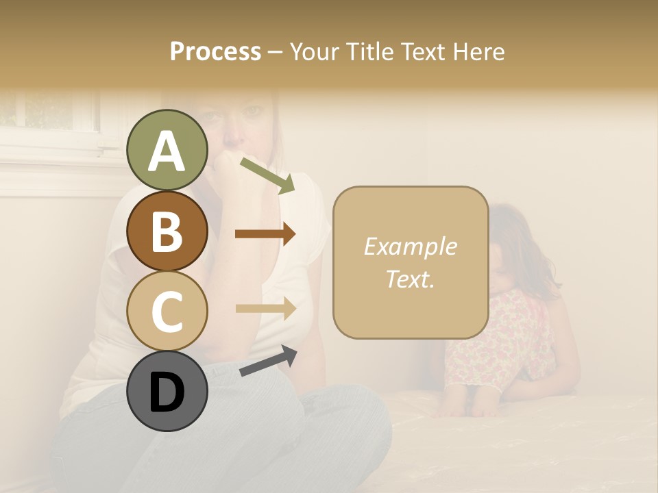 Sad Poverty Lifestyle PowerPoint Template