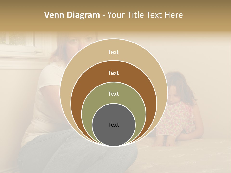 Sad Poverty Lifestyle PowerPoint Template