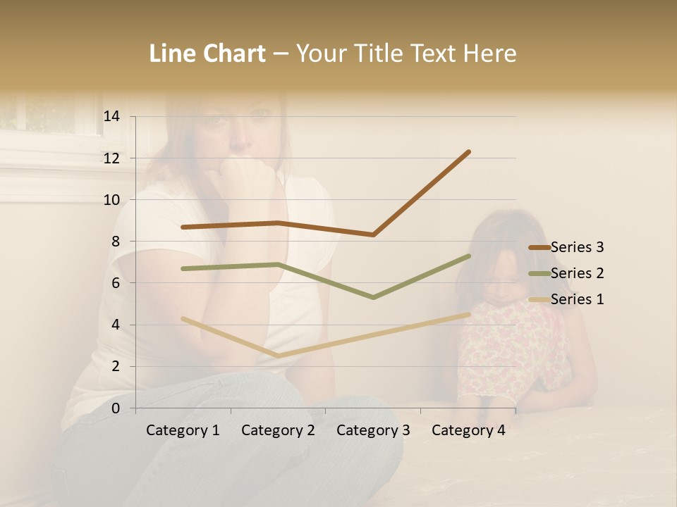 Sad Poverty Lifestyle PowerPoint Template